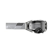 Leatt Brace 고글 벨로시티 6.5, White With Light Grey 58% Vlt