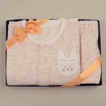 [압소바] 여름내의 도담7부내의(핑크) 선물포장 (AXB103P5)