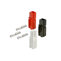 PP15-45/앤더슨커넥터/15A 30A 45A/APP사(미)제품/1개당 [플라스틱부분 1+단자 ] 구성으로 암 수 경우 2개 구매/지게차 캠핑카 렉카차 배터리 인버터 충전 연결, PP15-45 백색(하우징1+단자1)