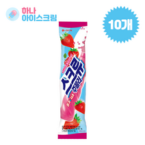 롯데제과 주물러 스크류 10개 아이스크림, 130ml