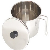 스텐 음식물 쓰레기통 대 3.5L 소 2L 분리형 2L 3종 모음, 대-3.5L