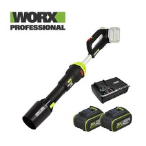 웍스 충전 송풍기 WD585 40V 4.0Ah배터리2개 충전기 포함