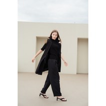 에이델 여름롱조끼 여성롱베스트 카라조끼 여성롱조끼 빅사이즈롱조끼 중년여성옷카로롱조끼원피스조끼스판조끼오피스룩88사이즈국내제작미시룩골프옷자체제작