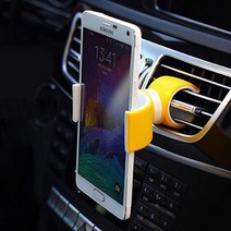차량 핸드폰 거치대 고리형 에어컨부착 20대 자동차 택배차 승용차 화물차 남친 여친, 그레이, 1개