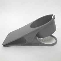 다용도테이블컵홀더 집게형_클립형책상컵홀더 수납통, 그린