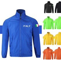 ITALY 이탈리아 국가대표 바람막이 져지 자켓 E418
