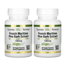CG땡 소나무껍질 추출물 올리고핀 피크노제놀 CGN 100mg 60정 2통