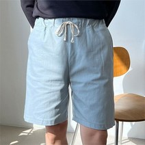 셀러허브(잡화) [라일리] Rly 허리밴딩 5부 코튼 마바지 8컬러 반바지 캐주얼룩