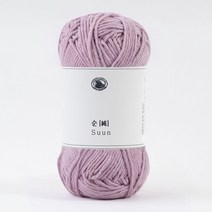 순 오가닉 코튼사, 704.애쉬라벤더, 1개