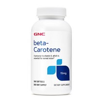 GNC 베타카로틴 비타민A 15mg 360소프트젤 12개월분