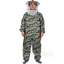 말벌 양봉 방충복 방충옷 보호복 작업복 방지 벌복 퇴치 벌침, XL, D