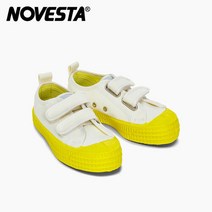 노베스타 [공식판매처] 키즈 스타마스터 운동화 WHITE/YELLOW