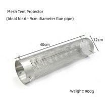 화목난로 장작 스토브 연통 불멍 캠핑용 야외 우드 벽난로, Tent Protector B