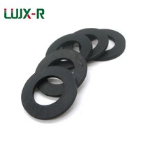 지붕마감재 처마빗물받이 지붕공사 LUJX-R 2mm10pcs 고무 플랫 가스켓 씰 와셔 NBR 링 벨로우즈 입구 호스, 17 22x34x2mm
