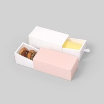 리본끈 롤케이크 상자 (x 5개), 화이트