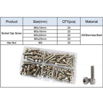 볼트 앙카 너트 하이텐션 나비 근각 무드 번데기 m6 m5 스트롱 가시 무두 서스 풀림방지 m10 m2 m2.5 m3 m4 m8 육각 육각 소켓 캡 헤드 나사 세트 구색 28, 협력사
