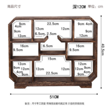 컵 찬장 그릇장 원목 주방 수납대 다층 북유럽 주전자 진열장, 보쿠가 4