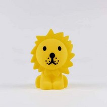 Mr Maria - Lion First Light Lamp 2.0 - 28cm - 당신의 작은 기적을 위한 작은 친구 조도 조절 및 충전, 단일옵션