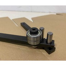 수동 철근절곡기 원형 쇠 밴딩 금속 구부리기 굴곡기, 컬럼 12mm (1-10mm 접힘가능)