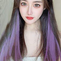 은꽃밴드 C-131 시크릿투톤 붙임머리, G.퍼플핑크4P
