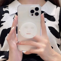 마스크 투명 그립톡 케이스
