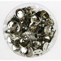 아주문구 원통에들어있는 원형브로치 핀 만들기, 1통, 5000 원형핀2cm