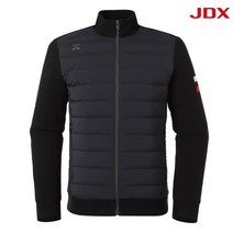 JDX남성골프웨어 남자 겨울 파이어샷 튜브다운 가디건 X1SCT4301BK
