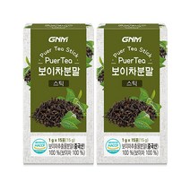 GNM자연의품격 운남성 보이차 분말 스틱, 1g, 15개입, 15개