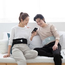 닥터스 은사히트 360 탄소 허리찜질기 스탠다드(배터리 미포함) 전자파없는 무선 온열벨트 허리 옆구리 복부 배 찜질복대 찜질팩, 핑크