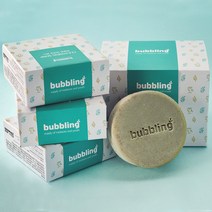 버블링 천연비누 어성초비누 여드름비누 100g, 3개 2박스