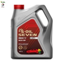 에스오일 S-OIL 7 RED #7 ECO SP 10W-30 4L 가솔린