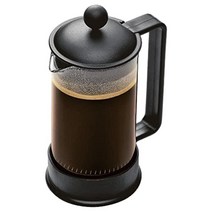 Bodum 브라질 프렌치 프레스 커피 및 티 메이커 354.9ml 블랙, 51 oz, Black