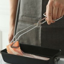 비모던 요리집게 주방핀셋집게 고기 요리 먹방 캠핑용 요리용 스텐 핀셋 삼각 집게 천뚱집게, 삼각 가위형 주방 집게, 1개