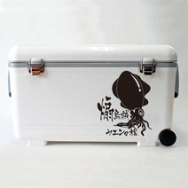 베스트 에깅 낚시 스티커 fish_191, 1개, 빨간색