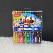 PGM*^몰문구샵 토로레 샤프식 색연필 12 파워레인저 유아 미술 어린이 캐릭터 식연필 준비물 아동^^췤pgm, a^^옵션없슴