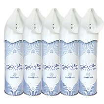 순수 더펫 반려동물용 휴대용 산소캔 655ml x 5캔, 5개