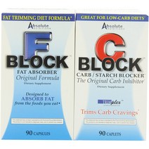 Absolute Nutrition FBlock & CBlock 앱솔루트 뉴트리션 F블록 & C블록, F블록 90정 + C블록 90정