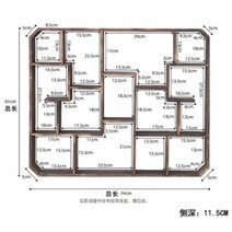 컵 찻잔 진열장 선반장 벽 장식장 다기 다도, C type