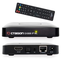 옥타곤 Octagon 셋톱박스 Sx888 Ip Wl H265 스토커 M3U 재생 Ctt9