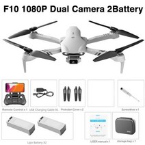 드론가격 신제품 GPS 드론 6K 5G 와이파이 라이브 비디오 FPV 쿼드콥터 25 분 비행 Rc 2Km 프로페셔널 드론 HD 듀얼 카메라, No GPS 1080P 2B