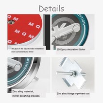 미니쿠퍼악세사리 MINI 클럽맨 인테리어 호환 용품 자동차 앞 범퍼 그릴 금속 로고 3D 배지 스티커 BMW 미, 01 Other number remarks