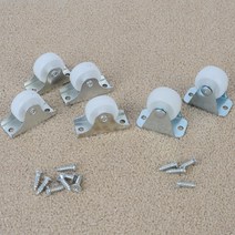 다용도 의자 바퀴 교체 달기 아기 침대 수리 레일용 가구용 소형 볼바퀴, 제품선택, 소형(4P)