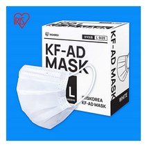 [아이리스코리아] 벌크포장 KFAD 비말마스크 100매, 사이즈:대형, 상세 설명 참조