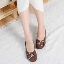 디벨라 골드체인 기모안감 플랫슈즈 단화_5043