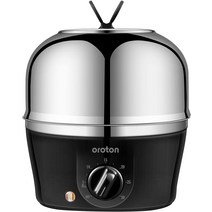 스텐계란찜기 옥수수 감자 찜기 자동꺼짐 타이머