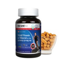 내추럴플러스 캐나다멀티비타민앤미네랄포맨90정 비타민미네랄19종함유, 90정, 1445mg