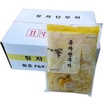 남국 유자절단단무지 꼬들단무지 1kg-10개, 1kg, 10개