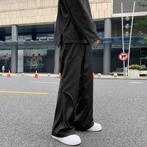 세미 부츠컷 팬츠 아메카지스타일 VIBE 무드 고가 트렌드 고퀄리티 보이핏 볼륨 구성 디자인감각 셋업 3813439404