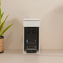 PC 컴퓨터 본체 서랍 수납장 300, 아카시아