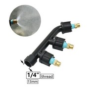 농업 구리 분무 노즐 싱글/더블/3 헤드 정원 잔디 관개 농약 스프레이 스프링클러, 06 G1I4